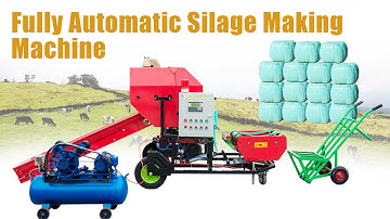 Automatic Silage Making Machine with Automatic Film Cutting: Efficient Precise Agricultural Solution