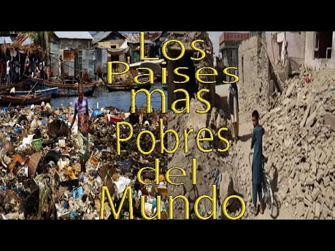Top 7 Los Paises mas Pobres del Mundo - YouTube