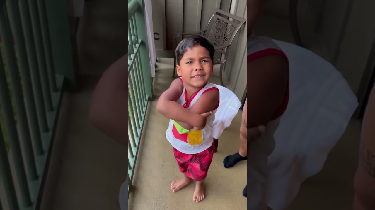 Son Gets Mad At Mom And Dad Tries To Leave Shorts