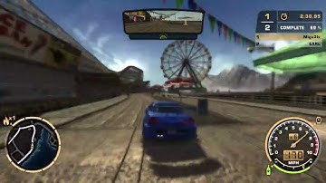 Nissan Skyline R34 vs #9 Blacklist - Most Wanted 2005 Redux V3 - [1440p60]