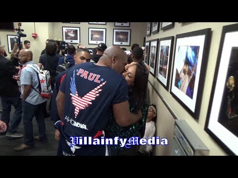 SHANNON BRIGGS RECIEVES A CHAMPIONS KISS FROM WIFE POST KSI VS LOGAN PAUL REMATCH LOSS
