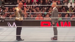 The Rock and Cody Rhodes FULL UNCENSORED SEGMENT - WWE RAW 4/8/24