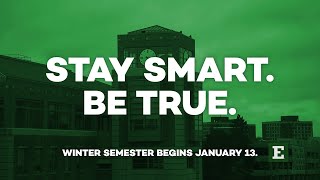 We are Unstoppable: EMU Winter Semester 2021 Enrollment (30 sec. TV Spot)