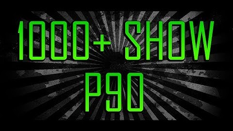 Call of Duty: MW3 - 1000+ Show | Ep.22 - P90 SMG (21-2) Search and Destroy Gameplay