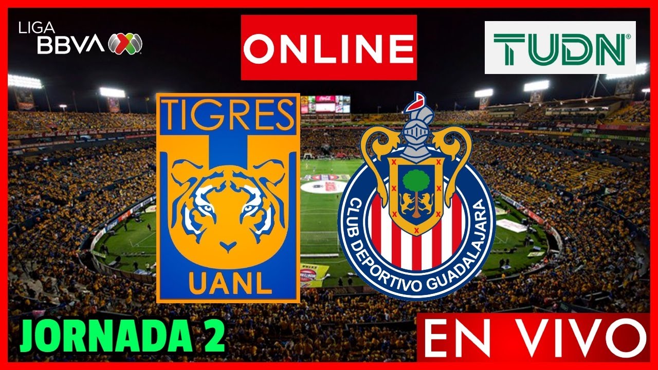 Tigres vs Chivas EN VIVO | Jornada 2 Liga MX Clausura 2024 | NARRACION ...