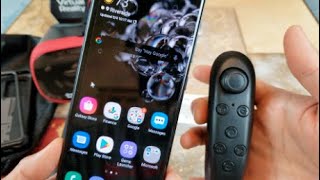 Sync VR Box Bluetooth Gaming or Mouse Controller On New Samsung S20 Ultra!