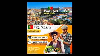 Jobs/Work In Portugal For Foreigners (Indian/Pakistani/Bangladeshi/Nepali) Delivery Job In Portugal