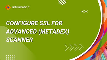 How to Configure SSL for Advanced (MetaDex) Scanner