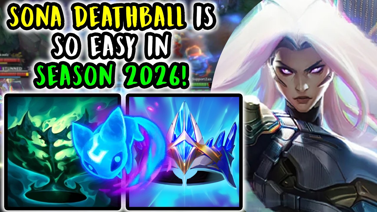 В 2026 году SONA в режиме Deathball стала невероятно лёгкой! | Мастер поддержки | Патч 26.03