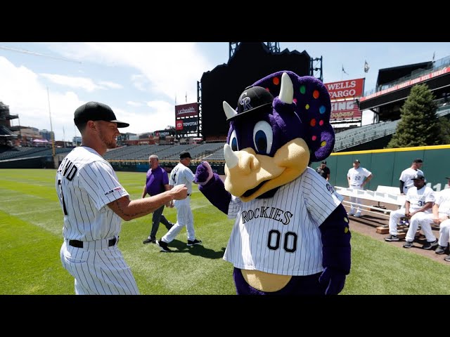 Colorado Rockies now say fan was calling for Dinger, not using