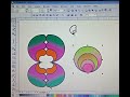Coreldraw मध्येCreative Circular Design | Easy Mandala & Pattern Design in Marathi