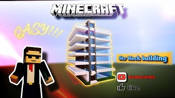 Mini World Block Art Sky block building house timelapse, Mimi World, Animation be like @minecraft