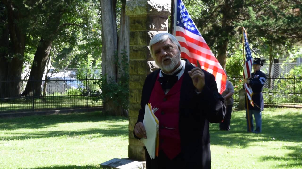 Lone Jack MO Civil War Battlefield 2016 Commemoration Speech by Jim