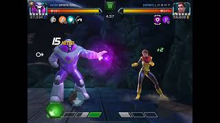 AW Season 44 war 03 path 4 node 32 Nimrod vs Kitty Pryde