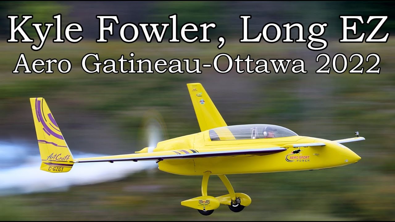 Kyle Fowler, Long EZ Aero GatineauOttawa 20220917. YouTube