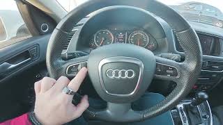 How to Manage Steering Wheel Buttons in AUDI Q5 I ( 2008 - 2016 )