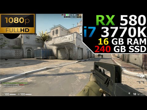 Counter Strike GO | 1080p | RX 580 | i7 3770K | 16GB RAM | 240GB SSD