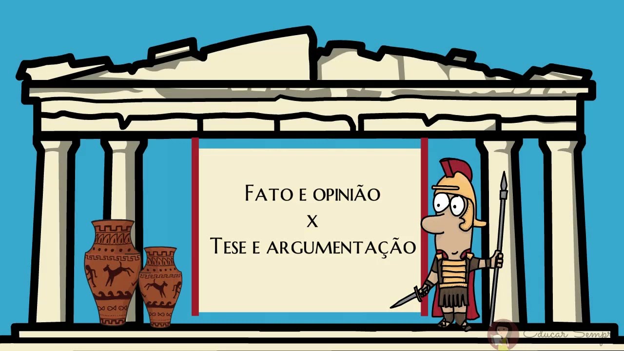 Tese, opinião X fato e argumentação:  Você sabe a diferença?