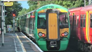 377474 London - Brighton Speed Run 2005 Departs Ashtead For London Victoria