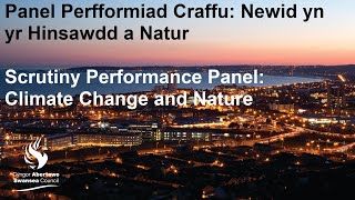 Swansea Council - Scrutiny Performance Panel: Climate Change and Nature  14 May 2024