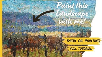 Neo-Impressionism Art Tutorial: Mastering Broken Colors in Impressionistic Oil Painting