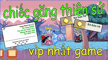 Ngọc Rồng Online : Chế tạo thành công găng thiên sứ c8 vip nhất game, trái đất top 1 sức đánh nro