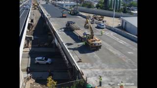 NB Lindley St. on Route 8, Bridgeport, CT