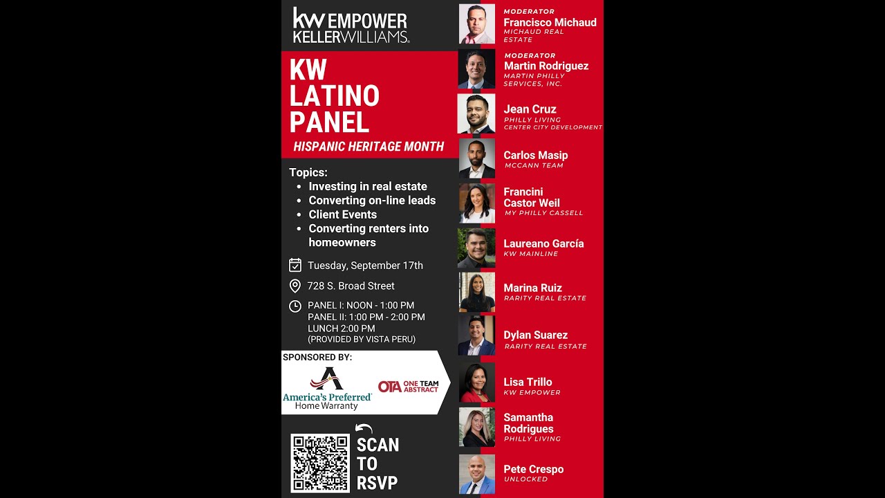 KW Latino Panel - Hispanic Heritage Month - YouTube