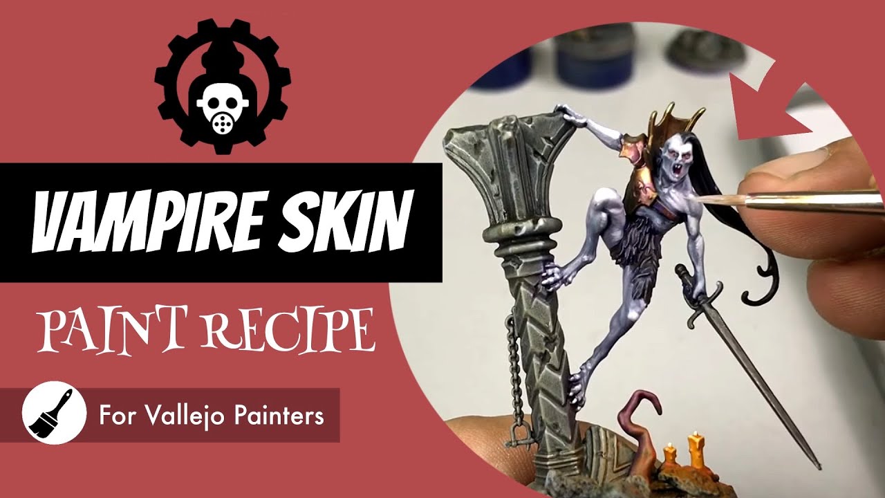 Pale Vampire SKIN Recipe Cursed City The Crimson Court Vallejo