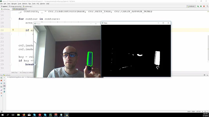 Find and Draw Contours – OpenCV 3.4 with python 3 Tutorial 19