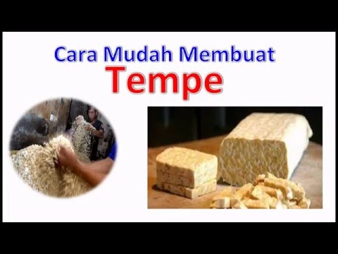 Cara Mudah Membuat Tempe - YouTube