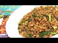 カルディのナシゴレンの素でチャーハン寄りのナシゴレン Nasi Goreng Fried Rice