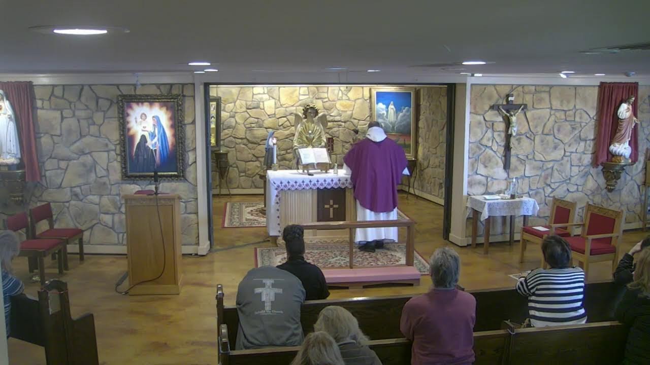 Monday March 2, 2026 | The Roary and Mass from The Blue Army Shrine of Our Lady of Fatima
