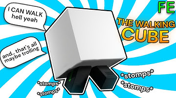 Roblox Fe Script Showcase Episode#227/Fe Walking Cube