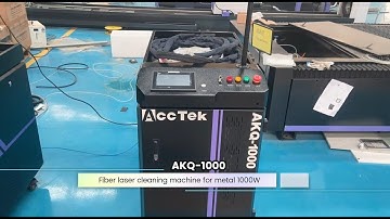 Fiber laser cleaning machine for metal 1000W