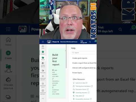 Microsoft Fabric Help Menu Update