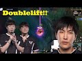 Corejj and ruler watch doublelift smurfing in worlds champions queue