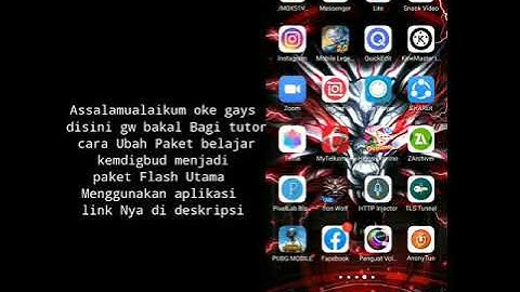 Cara ubah paket belajar kemdigbud menjadi Kuota Flash Utama