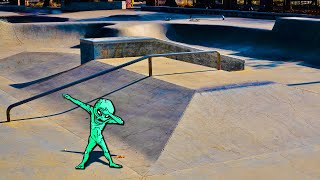 WAS THIS SKATEPARK BUILT BY ALIENS?! screenshot 4