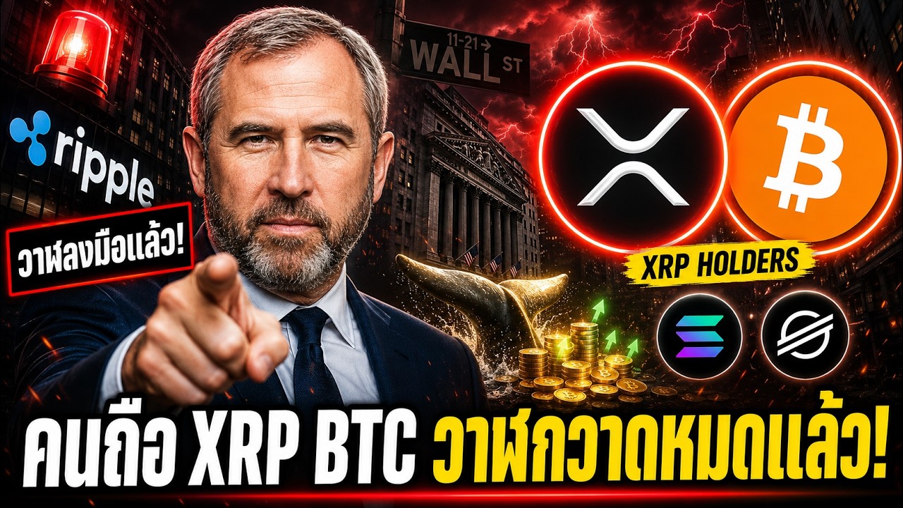 ⁣🚨 คนถือ XRP ห้ามพลาด! วาฬกวาด 70 ล้าน เหรียญหายจากตลาด กำลังจะระเบิด?! 🔥