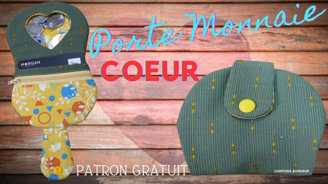 Porte-monnaie En Toile Pour Femmes - Lot De 2 Avec Motifs Papillons Et Fleurs - Fermeture éclair - Cadeau Pratique