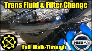 2007  2012 Nissan Altima 2.5L CVT Transmission  Fluid & Filter Service Guide! FULL WalkThrough!