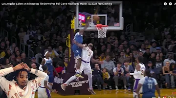 FlightReacts To Lakers vs Timberwolves Full Game Highlights March 10, 2024!