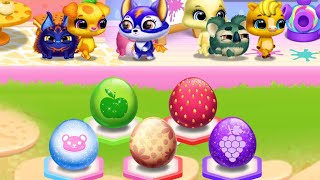 Tutoflips pet doll house tutotoons gameplay cute eggs Hatch  screenshot 3