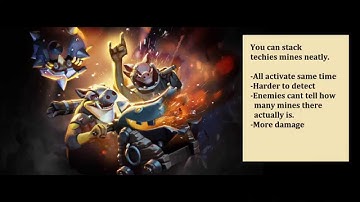 [DotA 2 6.84] Techies stacking mines