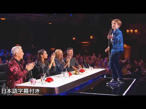 【和訳】１１歳のハリー・チャーチルが審査員の目の前でギターをかき鳴らす🎸 | BGT 2023