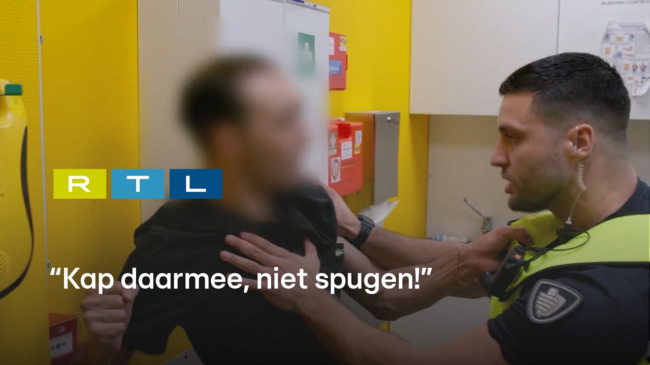 Man slaat door bij aanhouding op Utrecht Centraal: ‘Niet bijten!’ | Meldkamer Utrecht Centraal