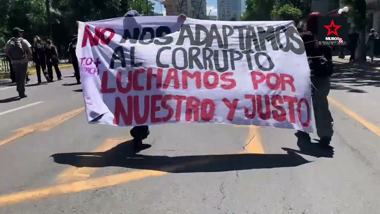 Estudiantes de la gloriosa USACH, la Universidad del Pueblo, movilizadxs por la falta de diálogo ..