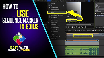 How to use 𝐬𝐞𝐪𝐮𝐞𝐧𝐜𝐞 𝐦𝐚𝐫𝐤𝐞𝐫 in edius | Sequence marker in 𝑬𝒅𝒊𝒖𝒔