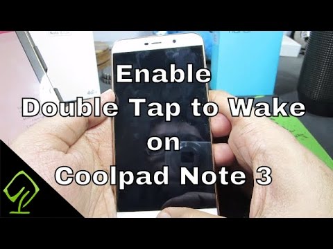 How to Enable Double Tap to Wake feature Coolpad Note 3 Lite